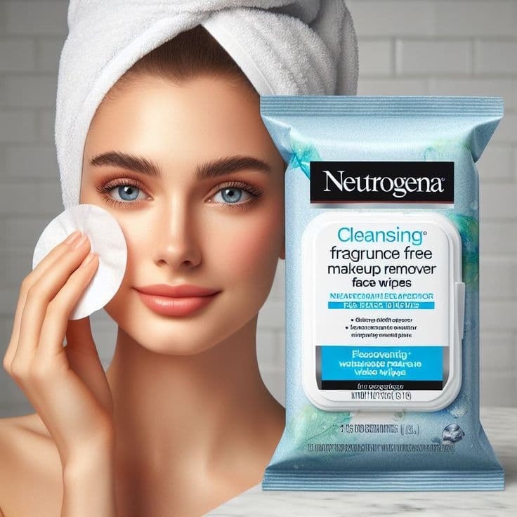 Neutrogena Makeup Remover Wipes Micellar Alcohol-Free